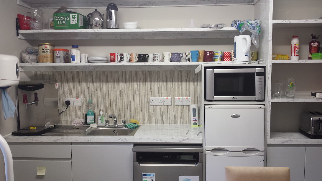 New kitchenette to Credit Union